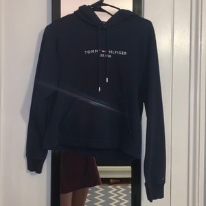 cropped hoodie